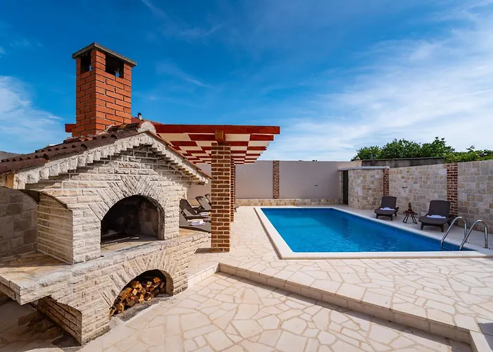 Feriehus Family Friendly House With A Swimming Pool - Cuskijas, Novigrad - 19868